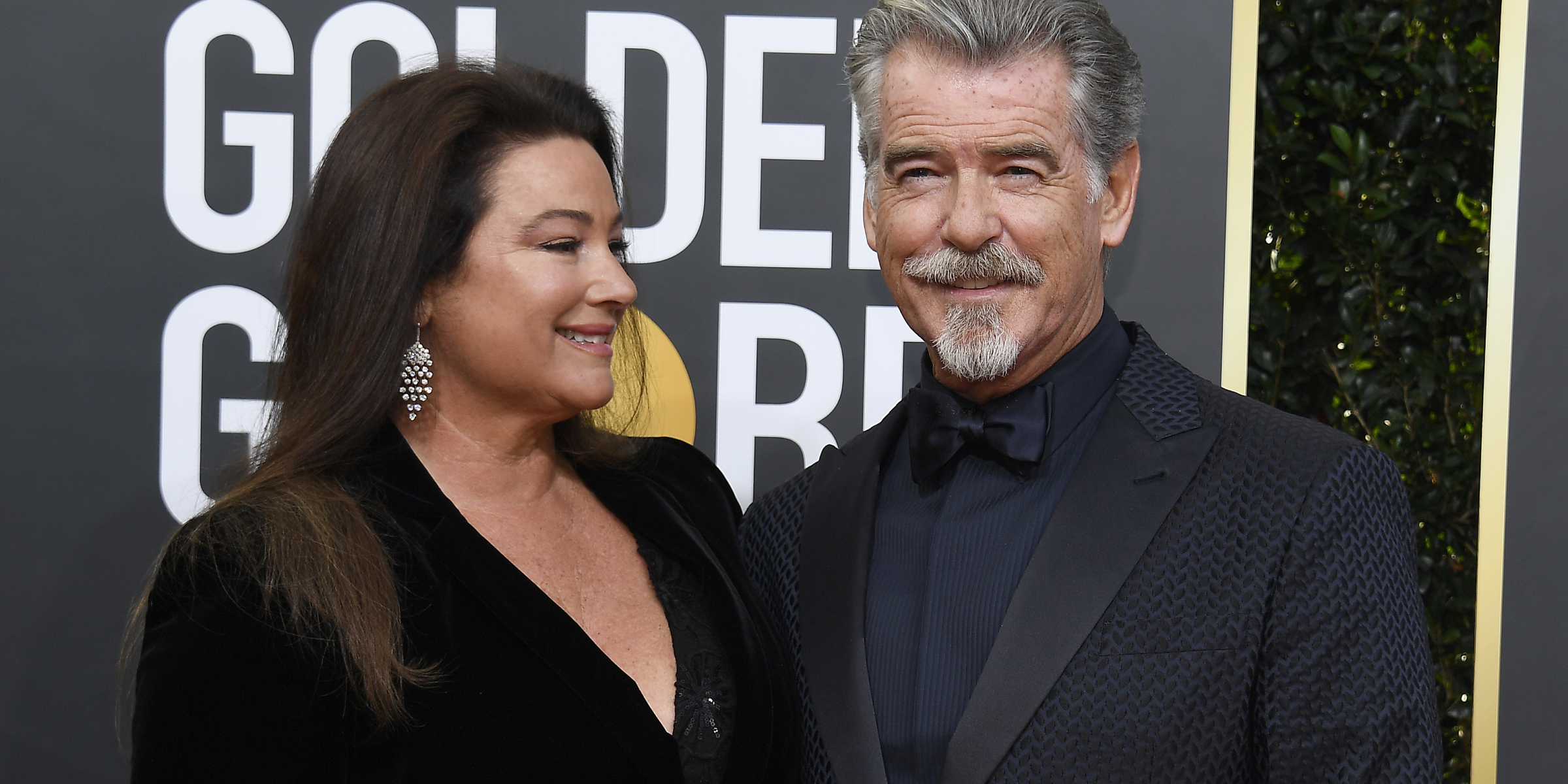 Pierce Brosnan and Keely Shaye Smith | Source: Getty Images