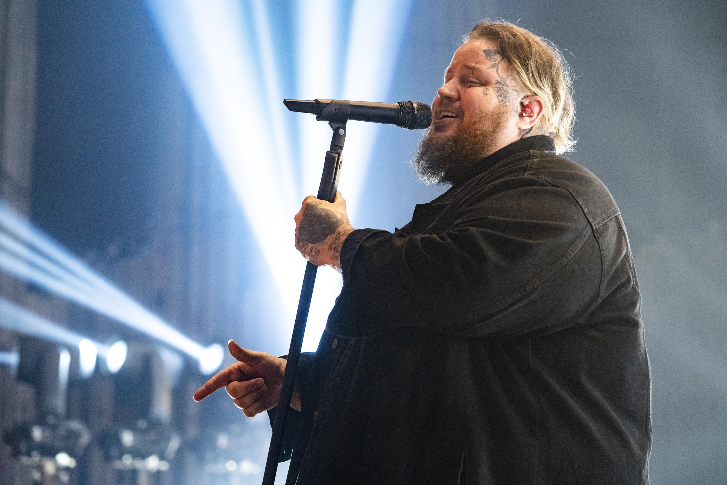 Jelly Roll performs at the Orpheum Theater in New Orleans, Louisiana, on November 12, 2021 | Source: Getty Images