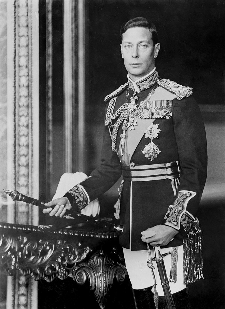 Portrait of George VI  from the Matson Photograph collection at the Library of Congress | Photo: Wikimedia Commons Images