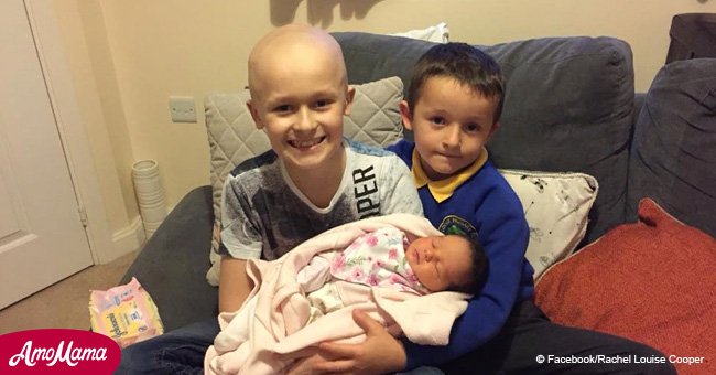 9-year-old boy fought cancer long enough to meet his newborn sister