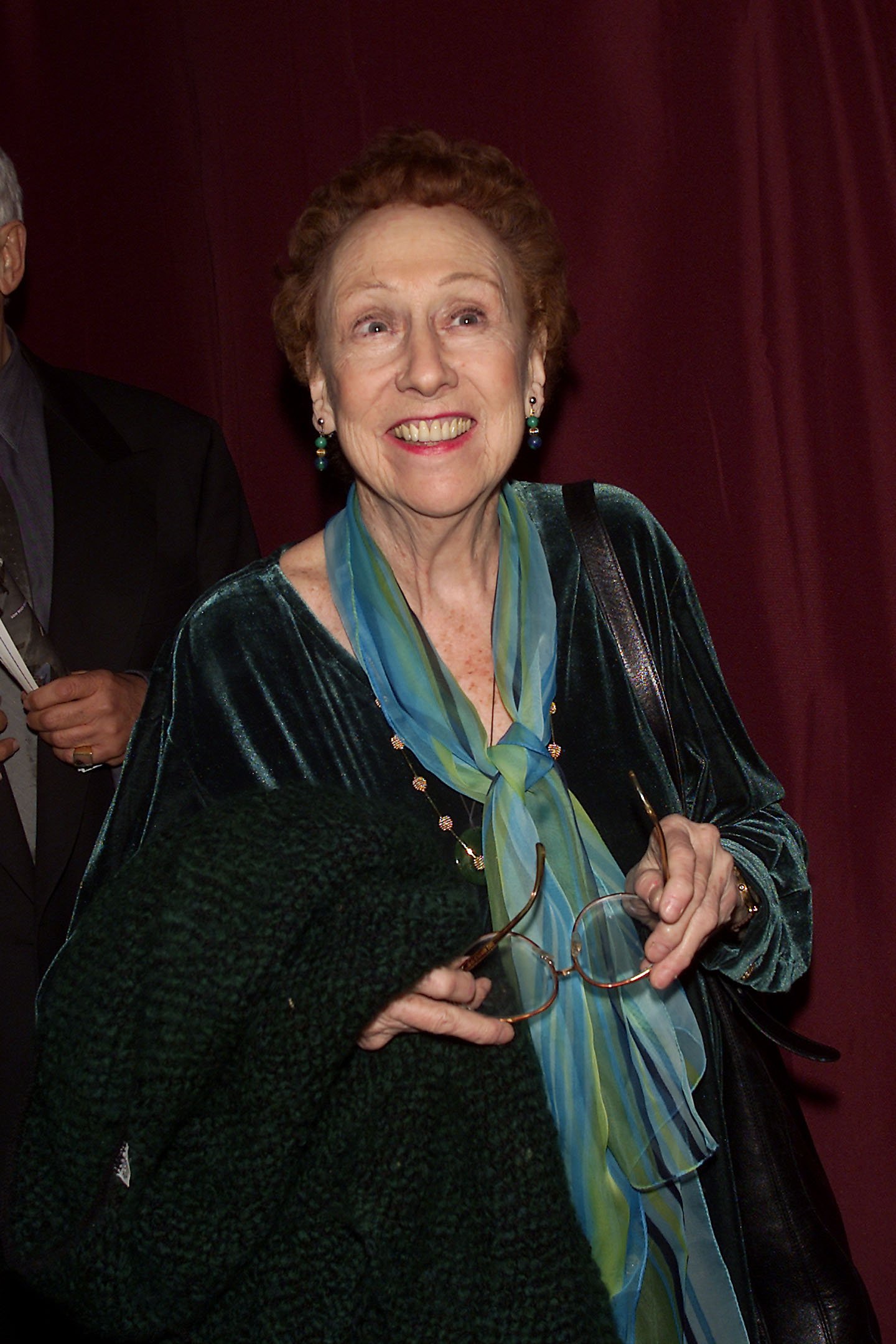 Jean Stapleton at the opening night party for 'Follies' on Broadway at The Belasco Theatre in New York City, 04/05/2001. | Source: Getty Images