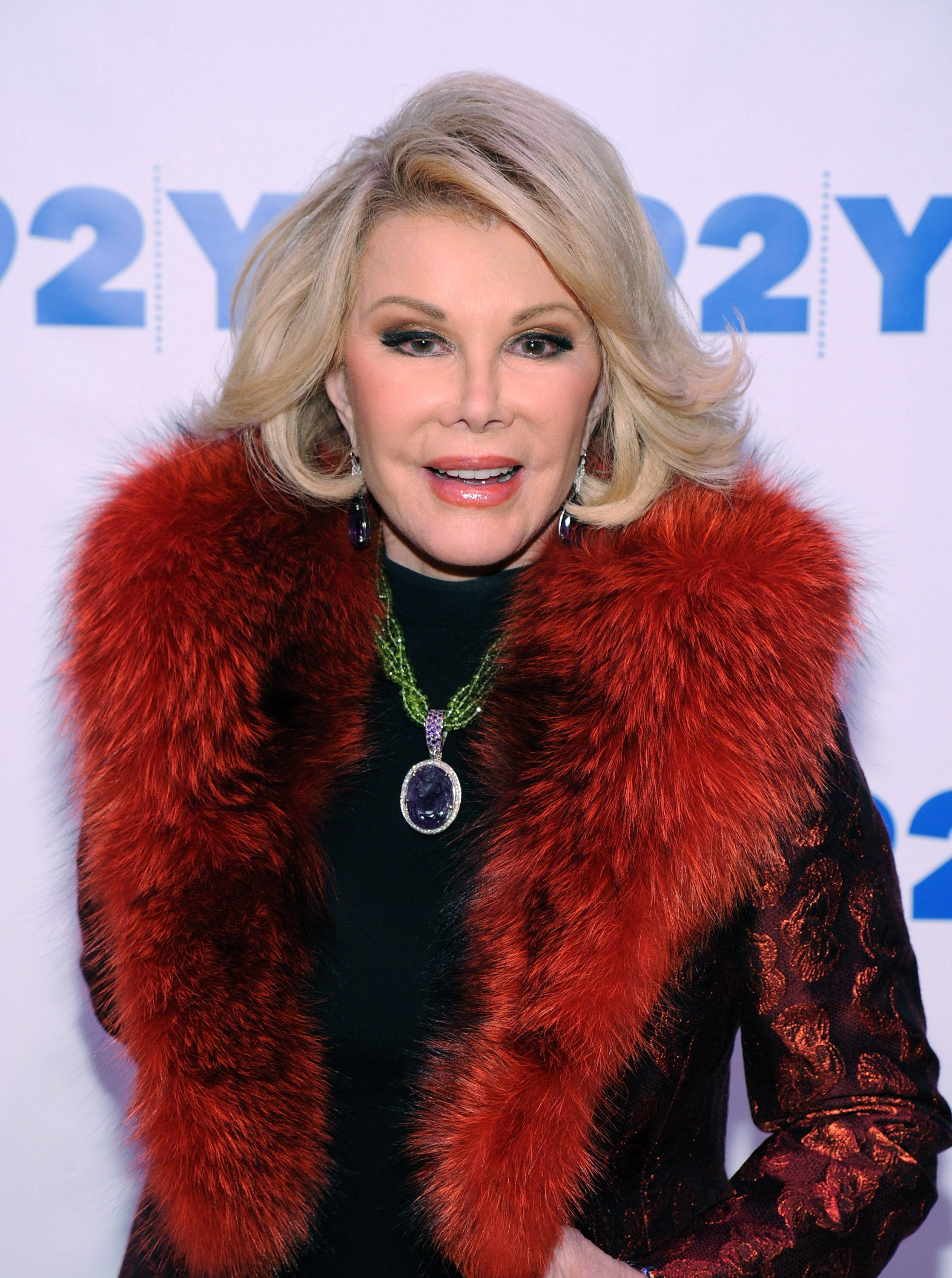 Joan Rivers in New York in 2014. | Source: Getty Images