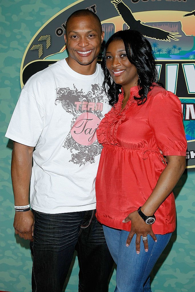 Tamara "Taj" George & Eddie George at the finale of "Survivor: Tocantins The Brazilian Highlands" on May 17, 2009 in New York City | Photo: Getty Images