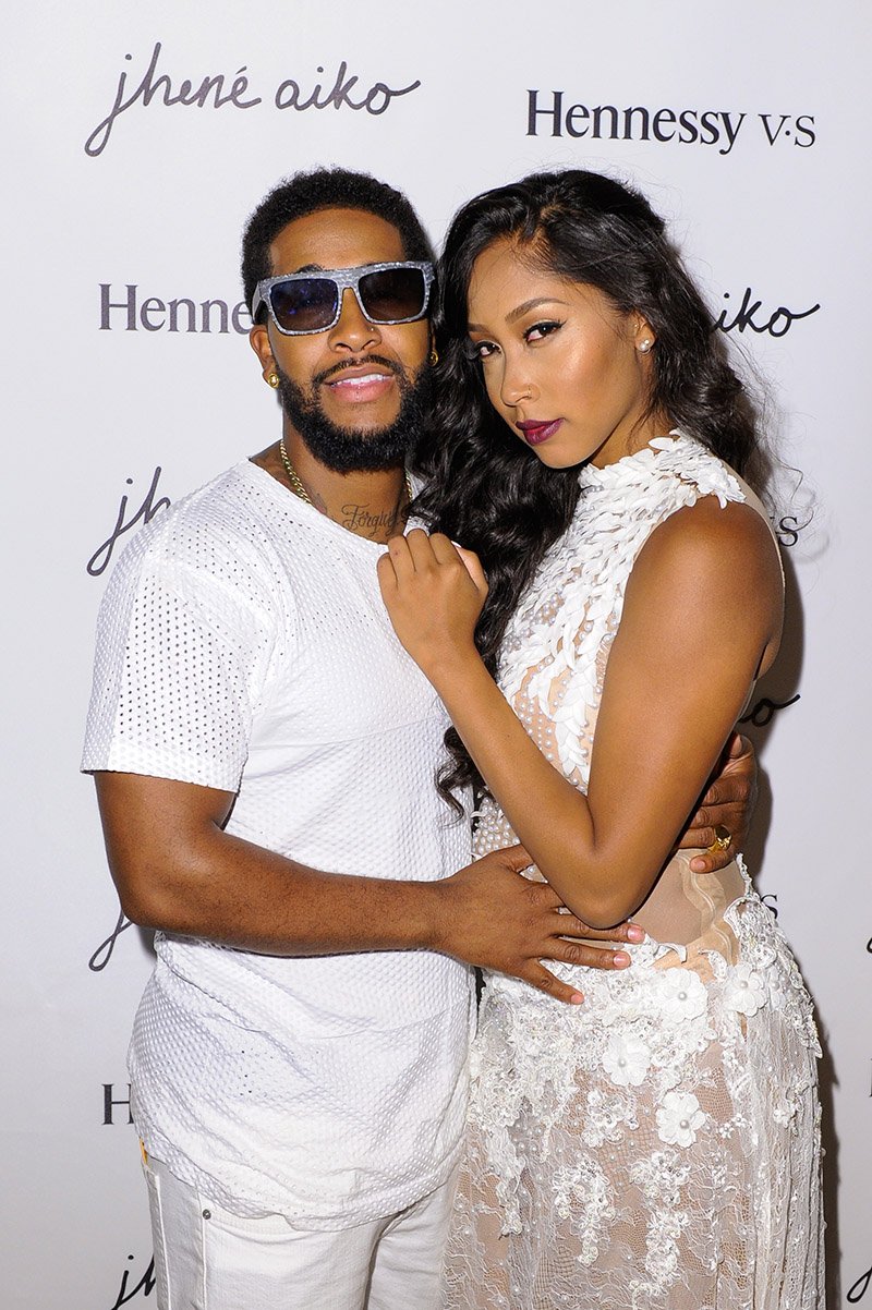 Omarion and Apryl Jones attend the Jhene Aiko Souled Out event on September 9, 2014 in West Hollywood, California. I Image: Getty Images.