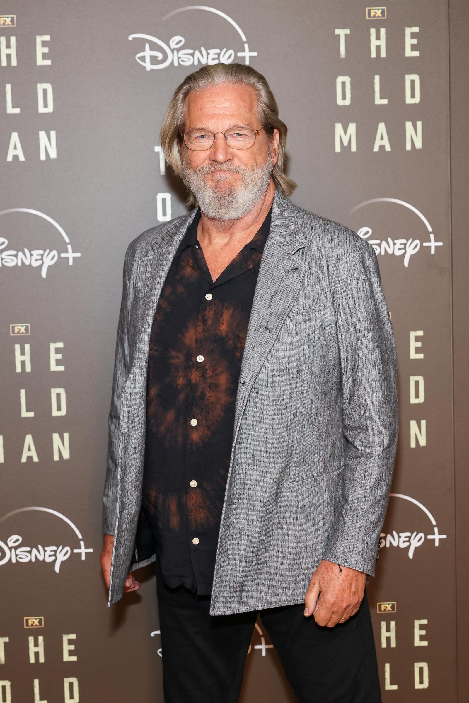 Jeff Bridges attends "The Old Man" screening, with special guest in London, England, on September 22, 2022. | Source: Getty Images