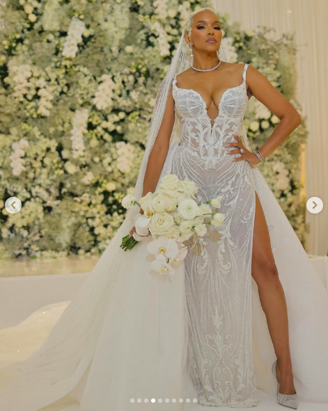 LeToya Luckett posing for a picture on her wedding day, posted on August 1, 2024 | Source: Instagram/letoyaluckett