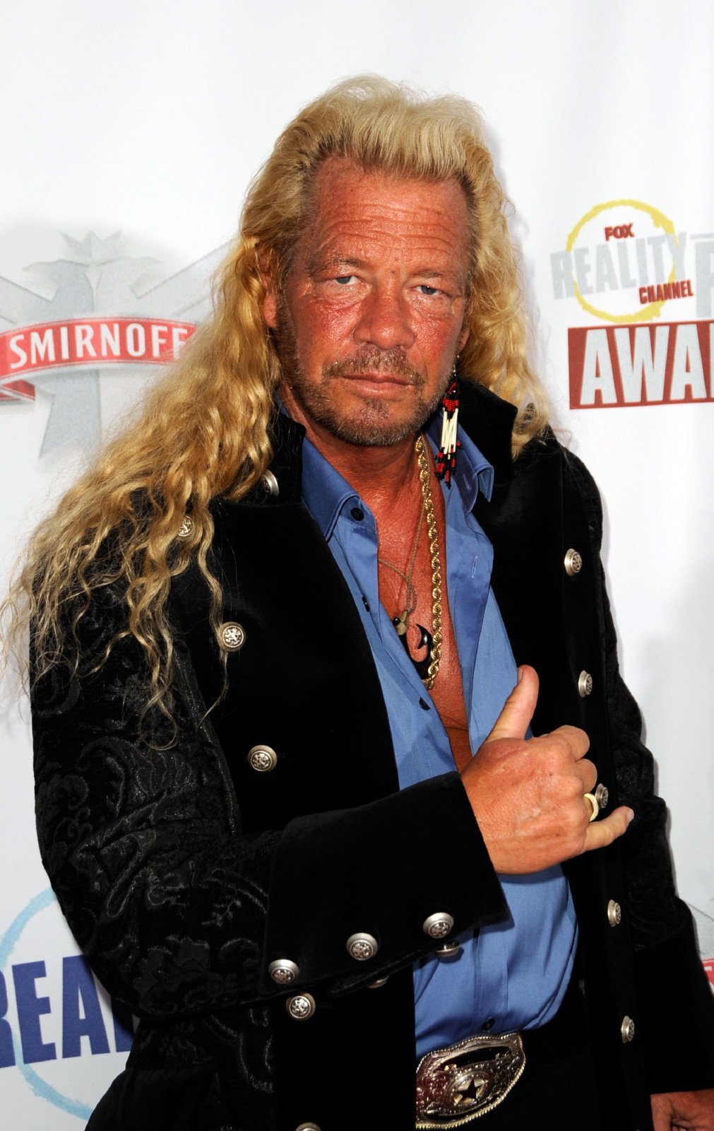 Duane "Dog" Chapman arrives at the Fox Reality Channel Really Awards at the Avalon Hollywood club September 24, 2008 in Hollywood California | Photo: Getty Images 