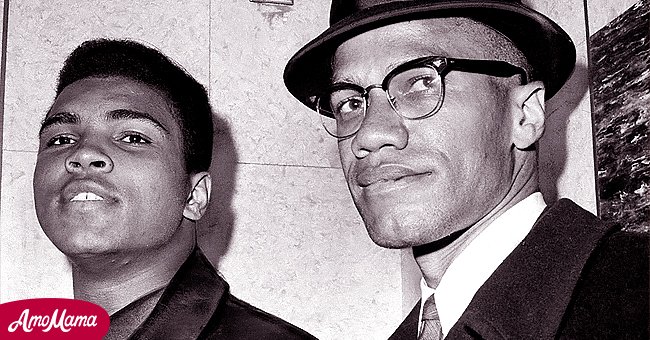 Professional boxer Muhammad Ali and civil rights activist Malcolm X | Source: Getty Images