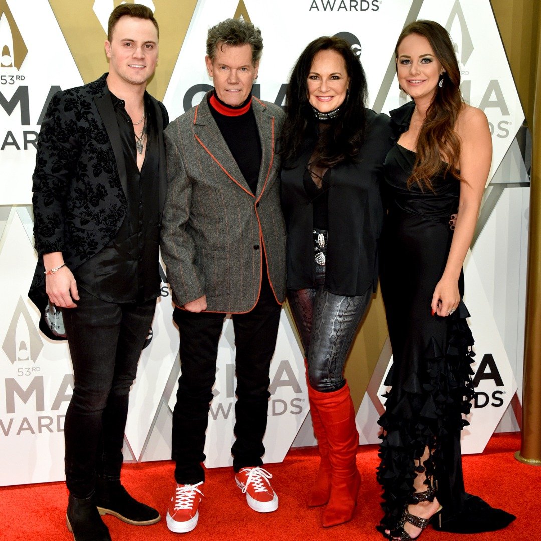  Raleigh Beougher, Randy Travis, Mary Travis and Cavanaugh Beougher at the 53rd annual CMA Awards at the Music City Center on November 13, 2019 in Nashville, Tennessee. | Source: Getty Images