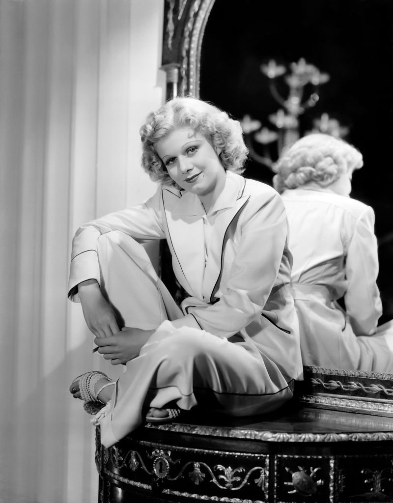Actress Jean Harlow in a scene from the movie "Libeled Lady". | Source: Getty Images