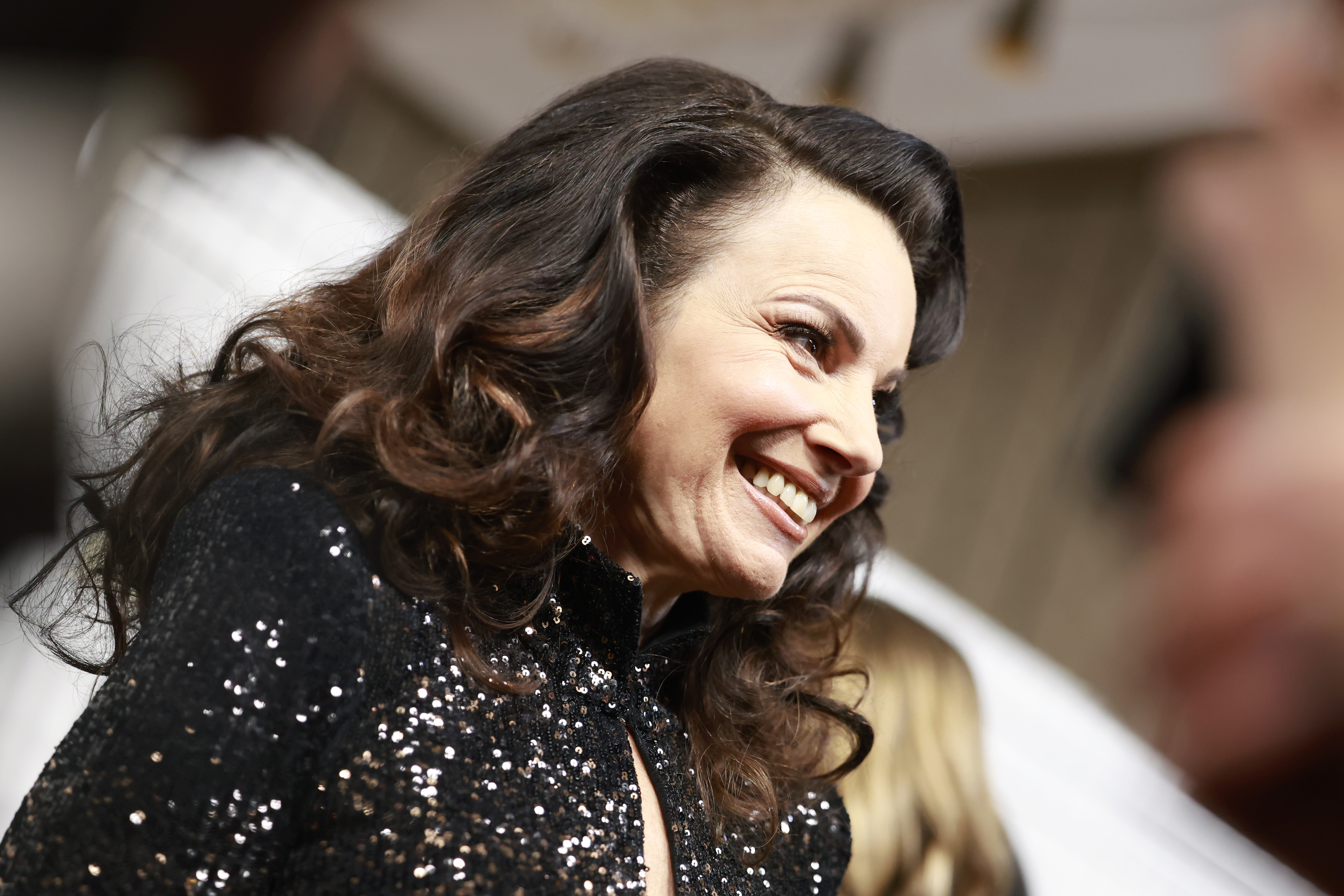 Fran Drescher, at the 29th Annual Screen Actors Guild Awards held at Fairmont Century Plaza in Los Angeles, California, on February 26, 2023. | Source: Getty Images