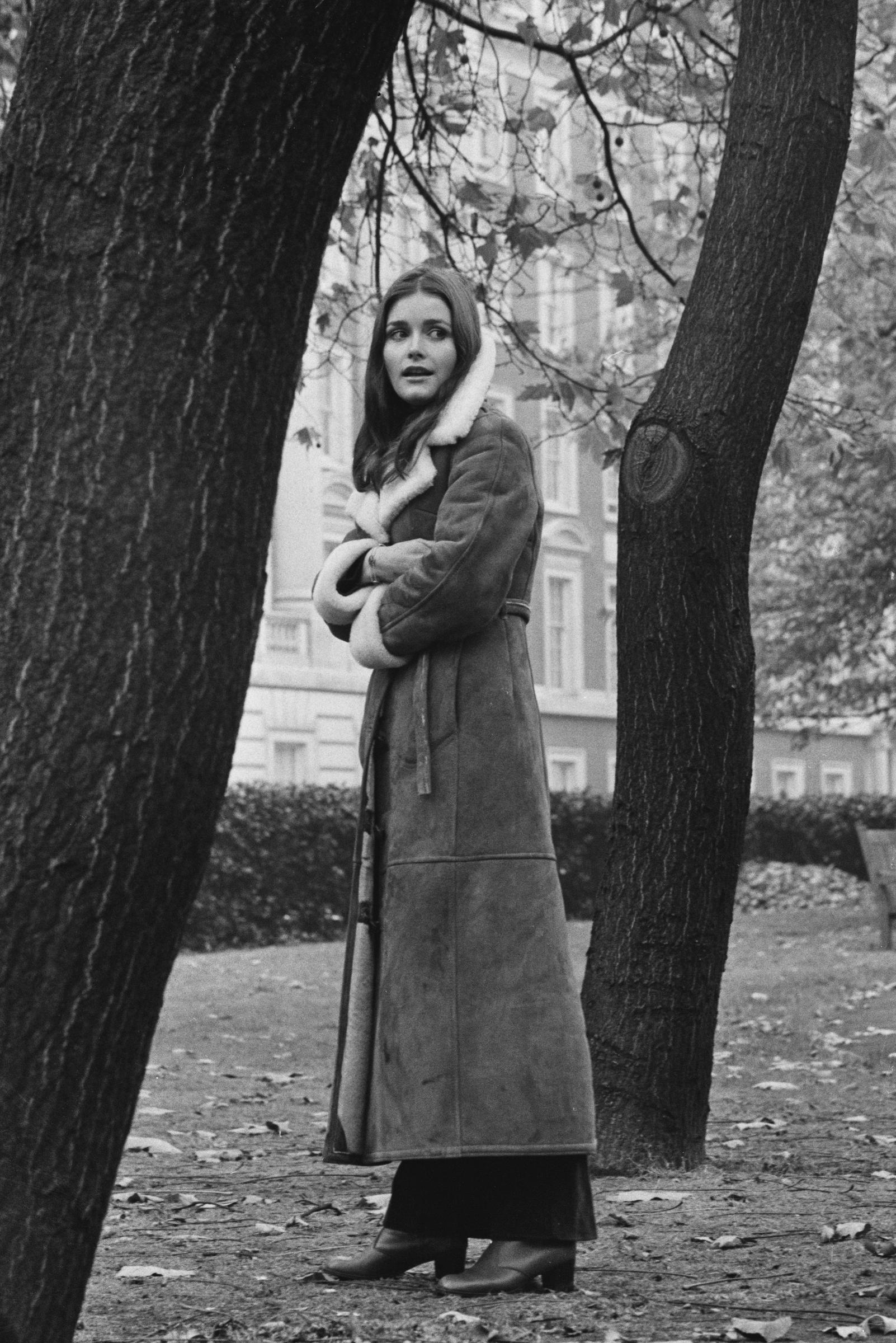 The actress in London, England, on October 8, 1969. | Source: Getty Images