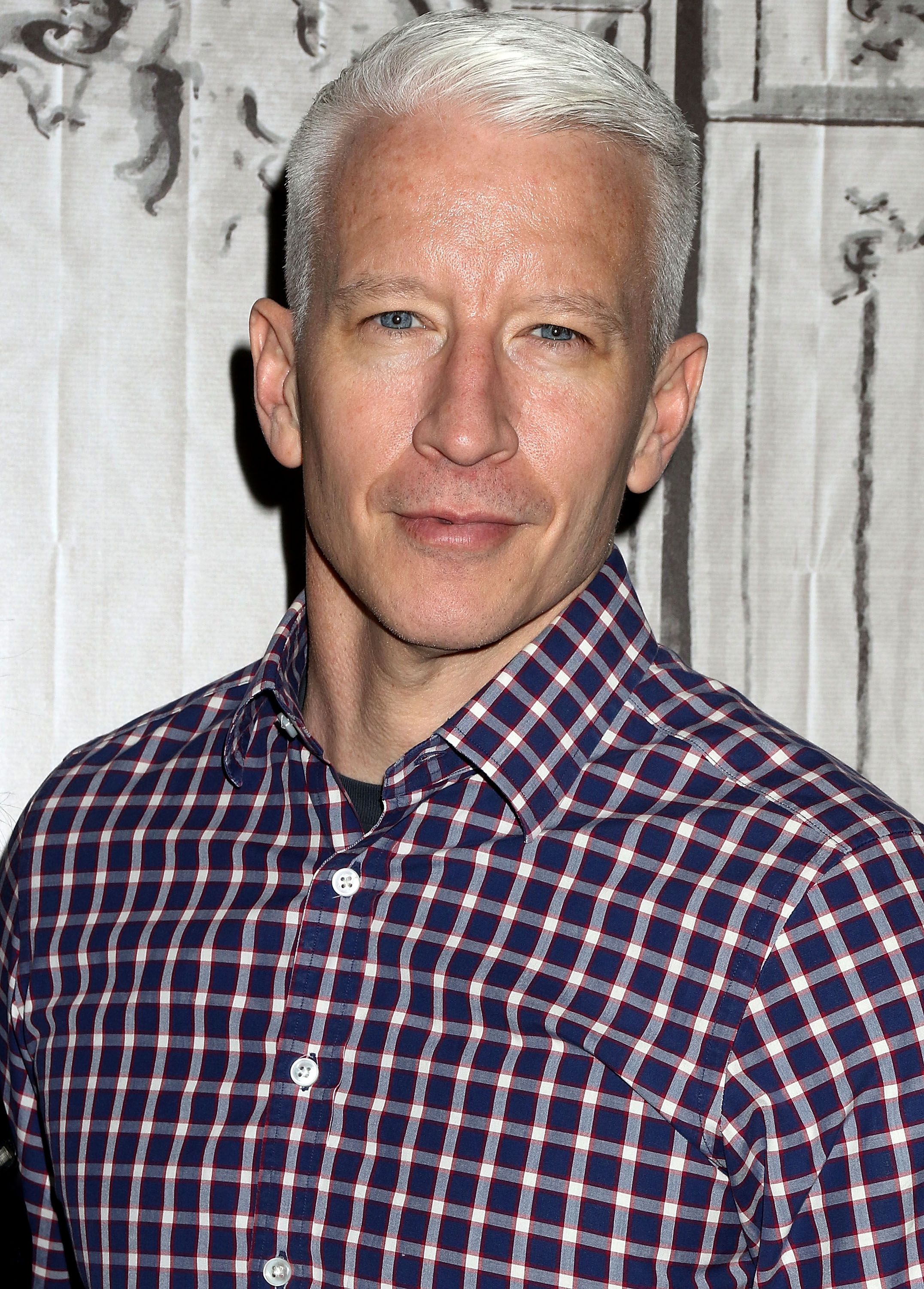 Anderson Cooper at the AOL Build Speaker Series to discuss "Nothing Left Unsaid" in New York on April 15, 2016. | Source: Getty Images