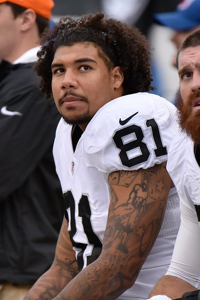 Mychal Rivera at Nissan Stadium on November 29, 2015 in Nashville, Tennessee. | Photo: Getty Images