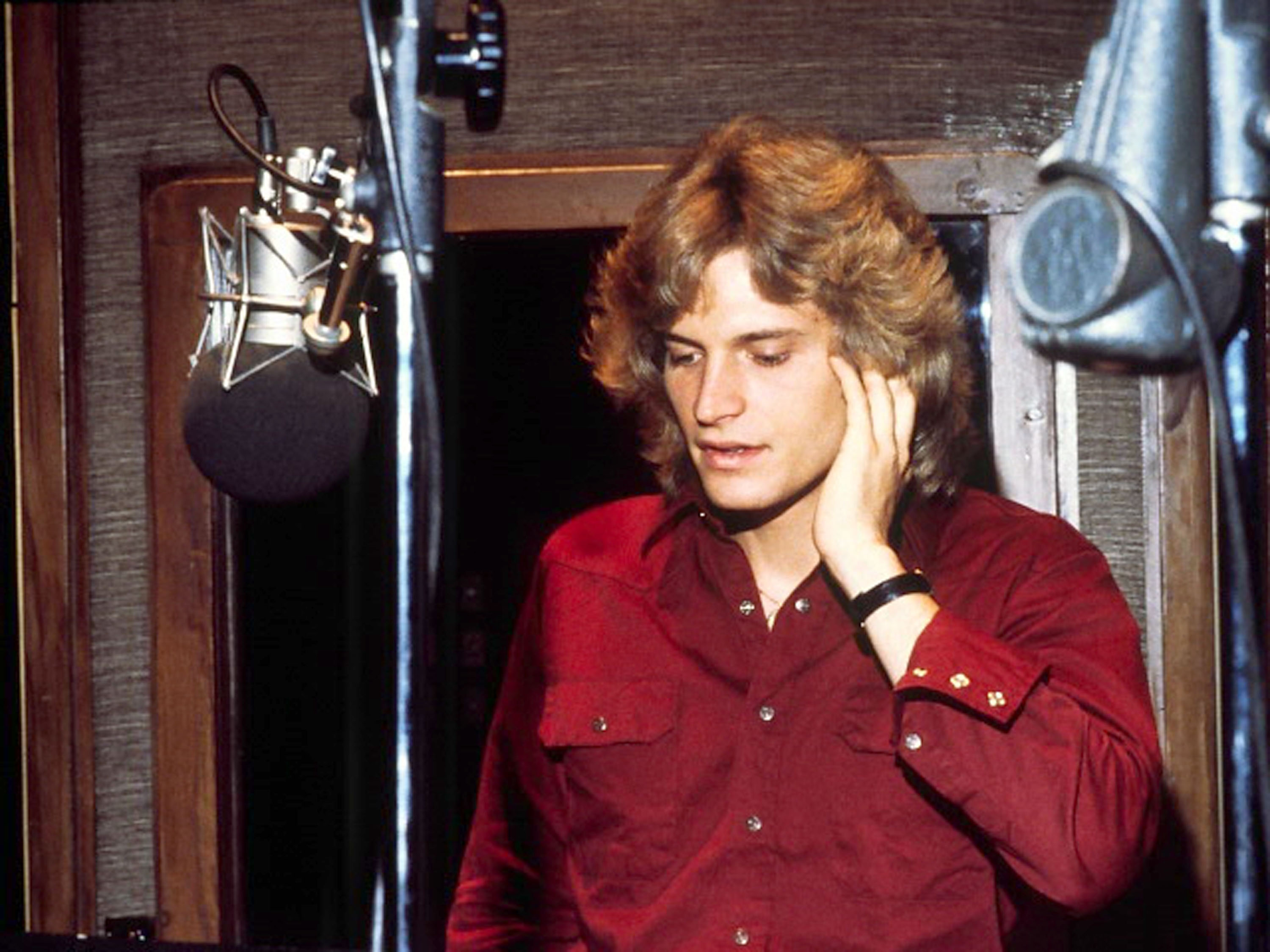 Rex Smith photographed at Mediasound Studios in New York in 1978. | Source: Getty Images