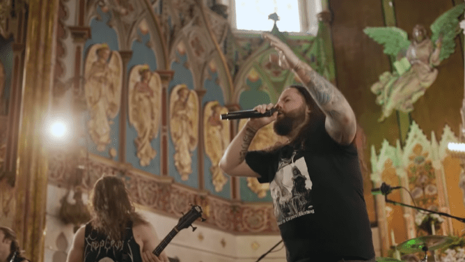 The Black Dahlia Murder performing live on December 18, 2020 | Source: YouTube.com/Metal Blade Records