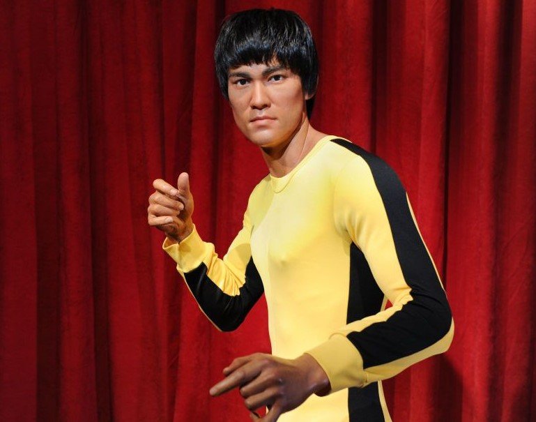 Bruce Lee's wax figure at Madame Tussauds in New York in 2014 | Source: Getty Images