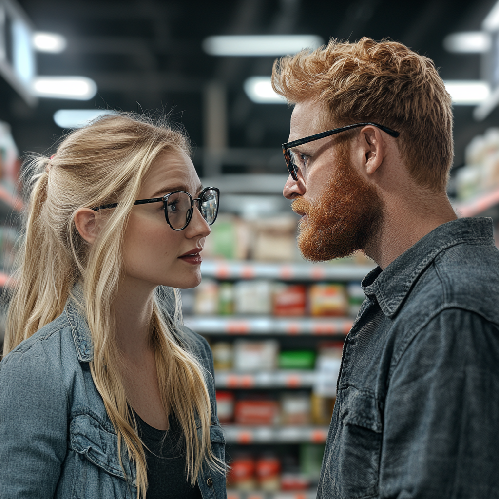 Emily meeting Jake again | Source: Midjourney