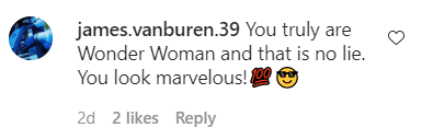 A fan's comment on Robin Roberts' Halloween costume photo. | Photo: Instagram/Robinrobertsgma