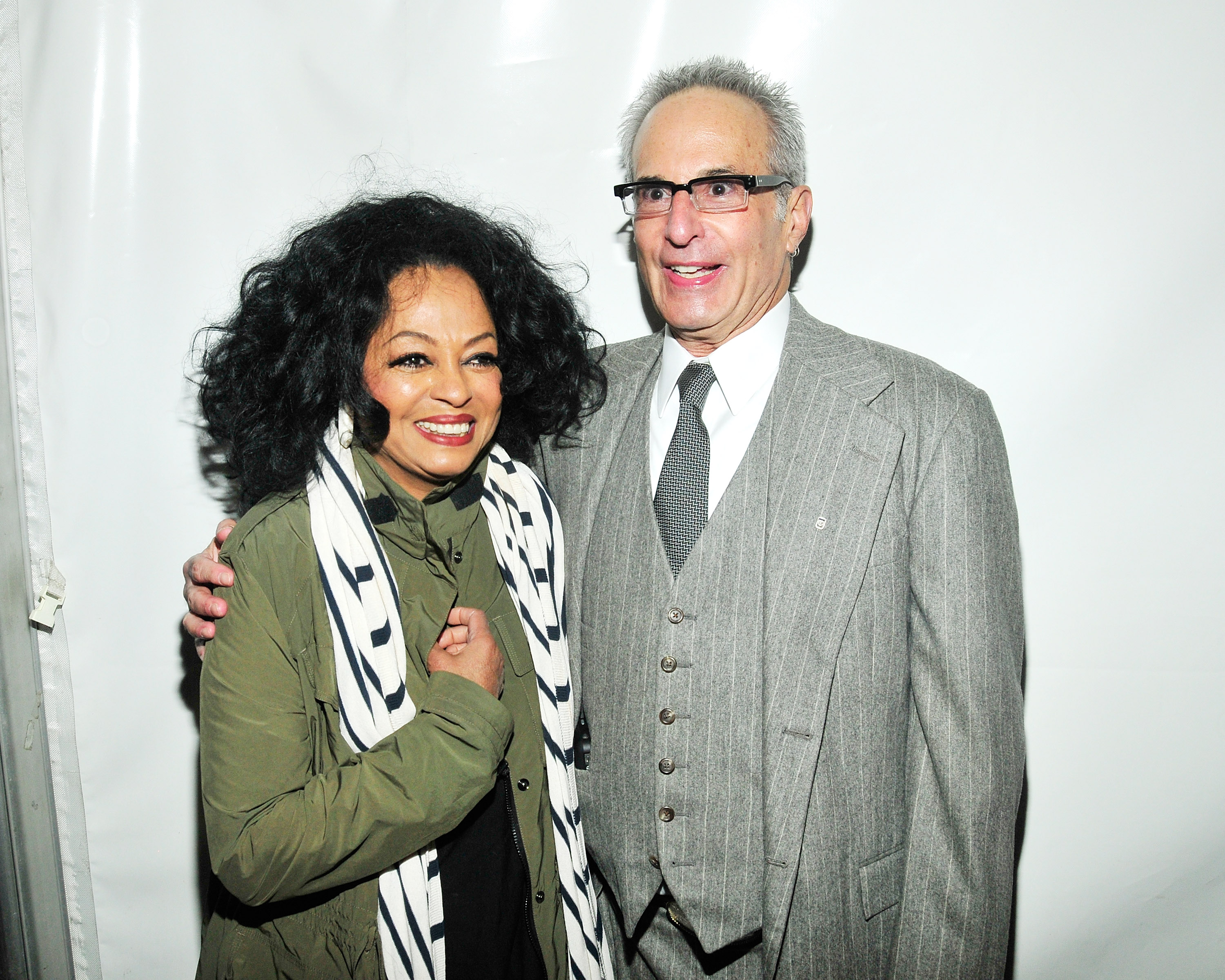 Diana Ross and Robert Silberstein attend the Skating with the Stars gala at Wollman Rink - Central Park on April 2, 2012, in New York City | Source: Getty Images
