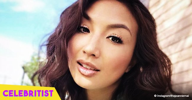 Jeannie Mai flaunts fuller curves in one-piece bathing suit after gaining weight