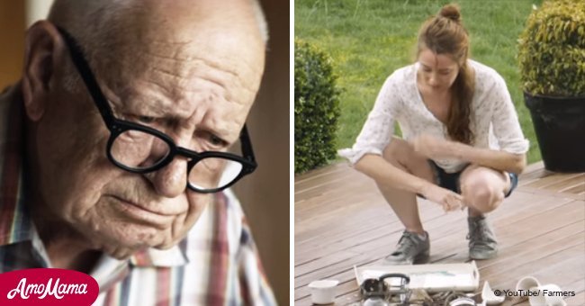 Grumpy old man is furious when loud family moves in next-door. Then he sees struggling mom