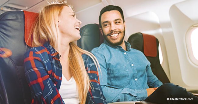 A Blonde and a Lawyer Are Seated Next to Each Other on a Flight