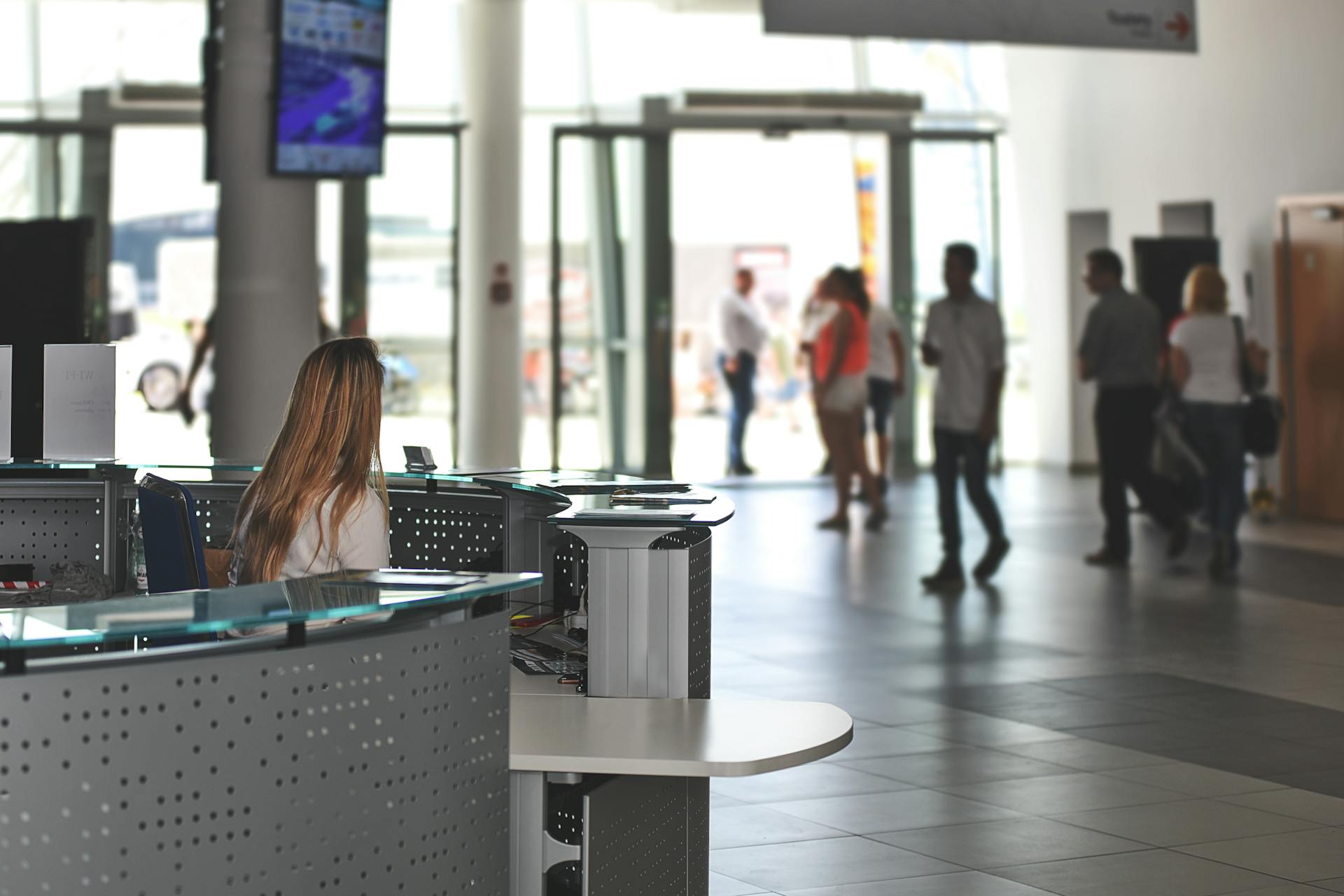 An office reception area | Source: Pexels