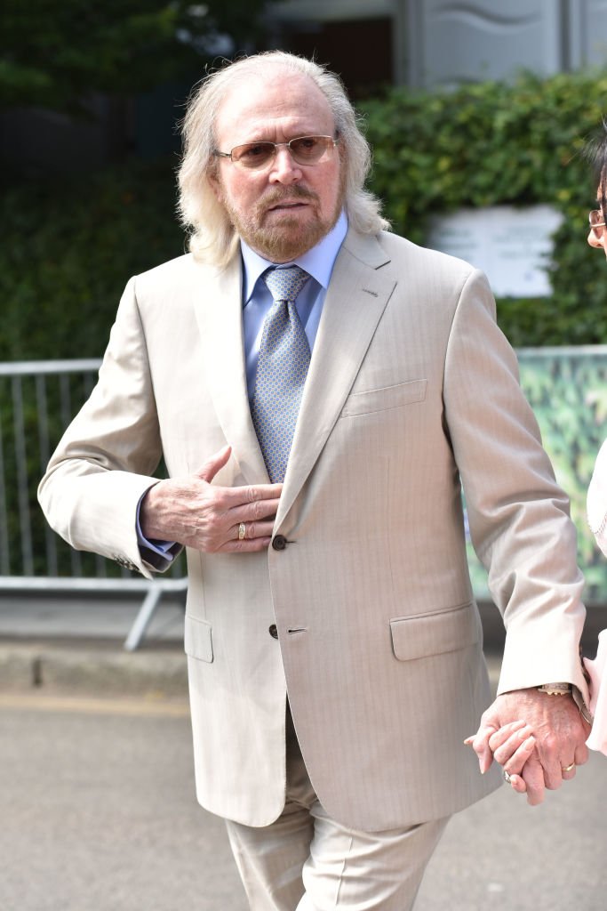 Barry Gibb in London 2018. | Quelle: Getty Images