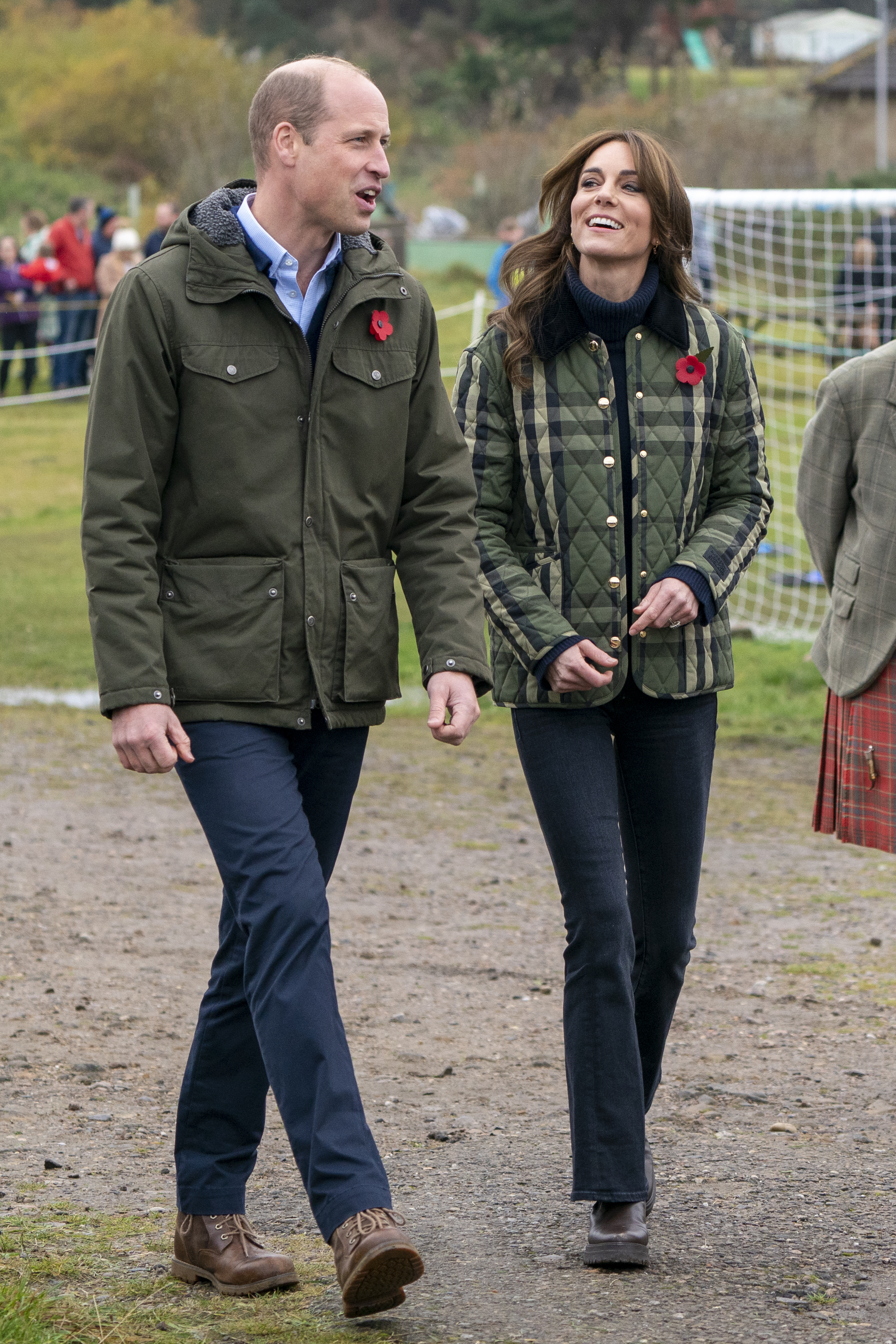 Princess Catherine and Prince William at Outfit Moray, a charity in Scotland