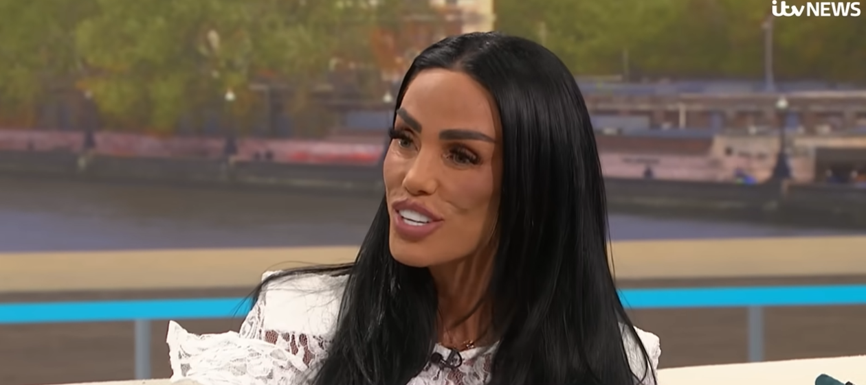 Katie Price during her interview on "Good Morning Britain" on 16 March 2026. | Source: YouTube/Good Morning Britain