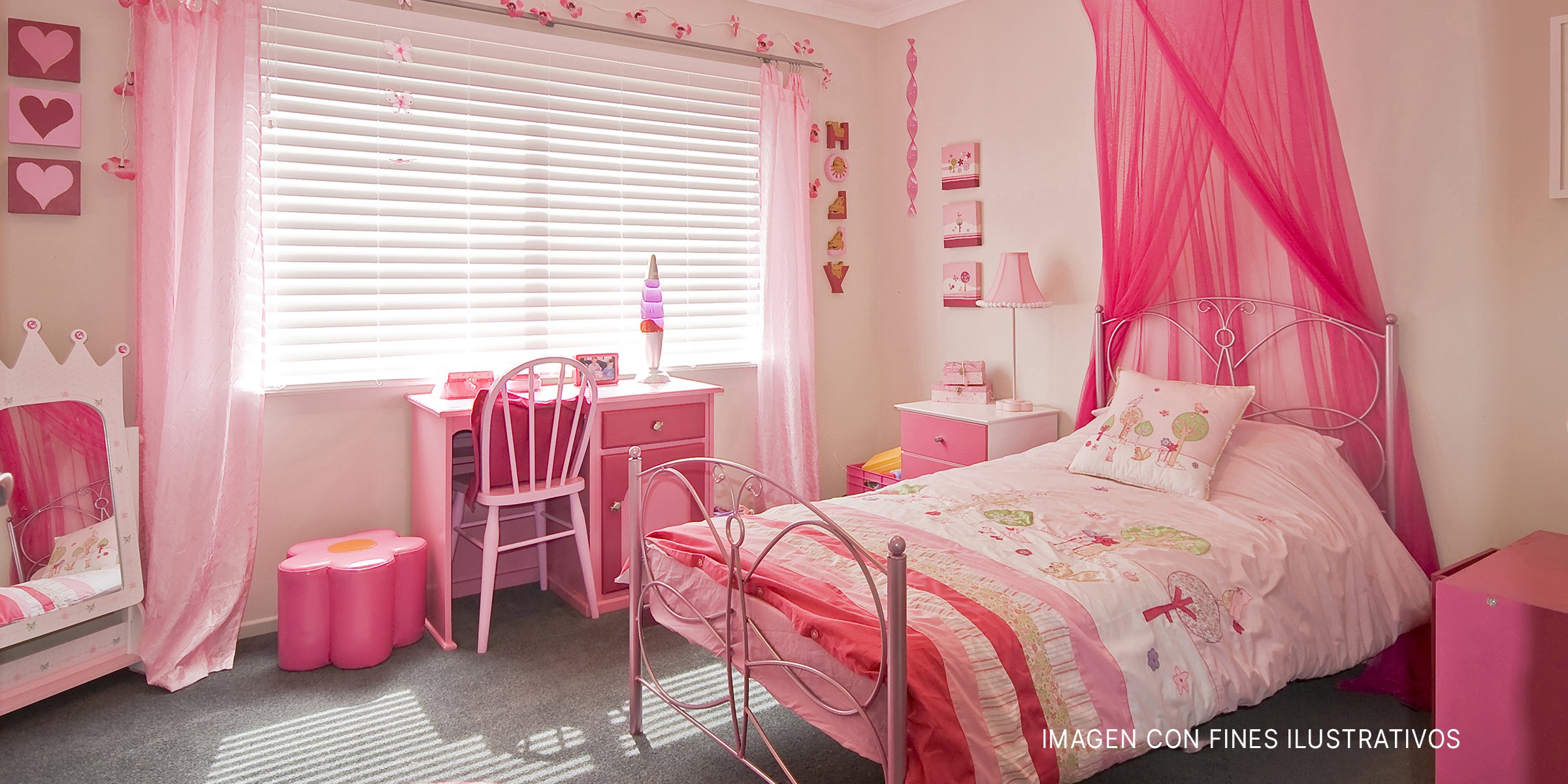 La habitación de una niña | Foto: Shutterstock 