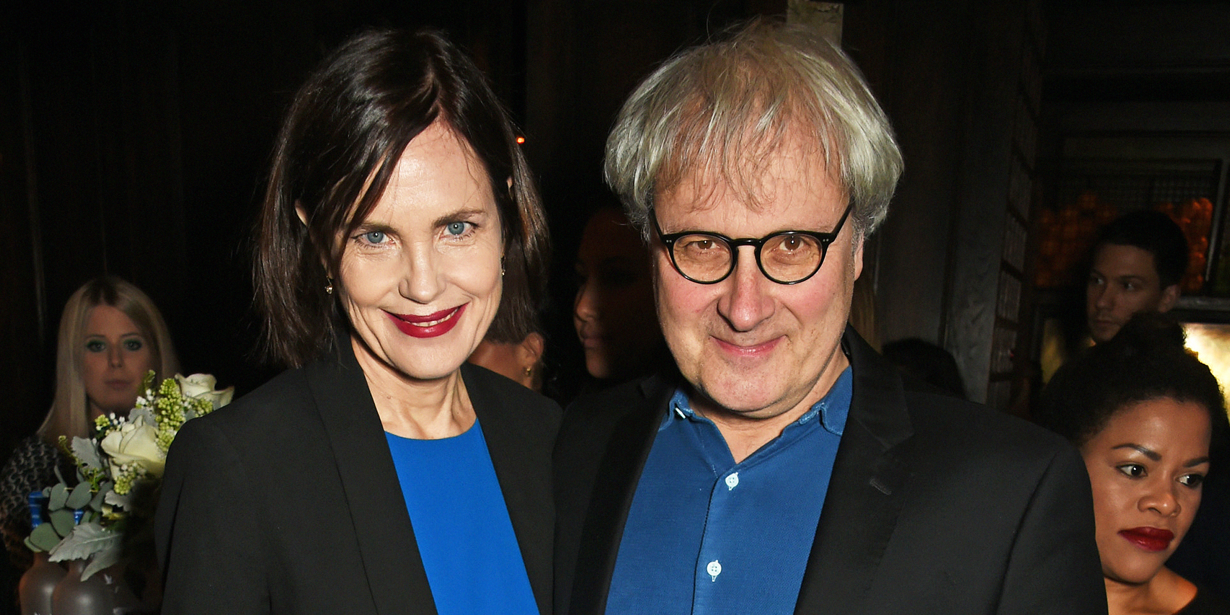 Elizabeth McGovern and Simon Curtis | Source: Getty Images