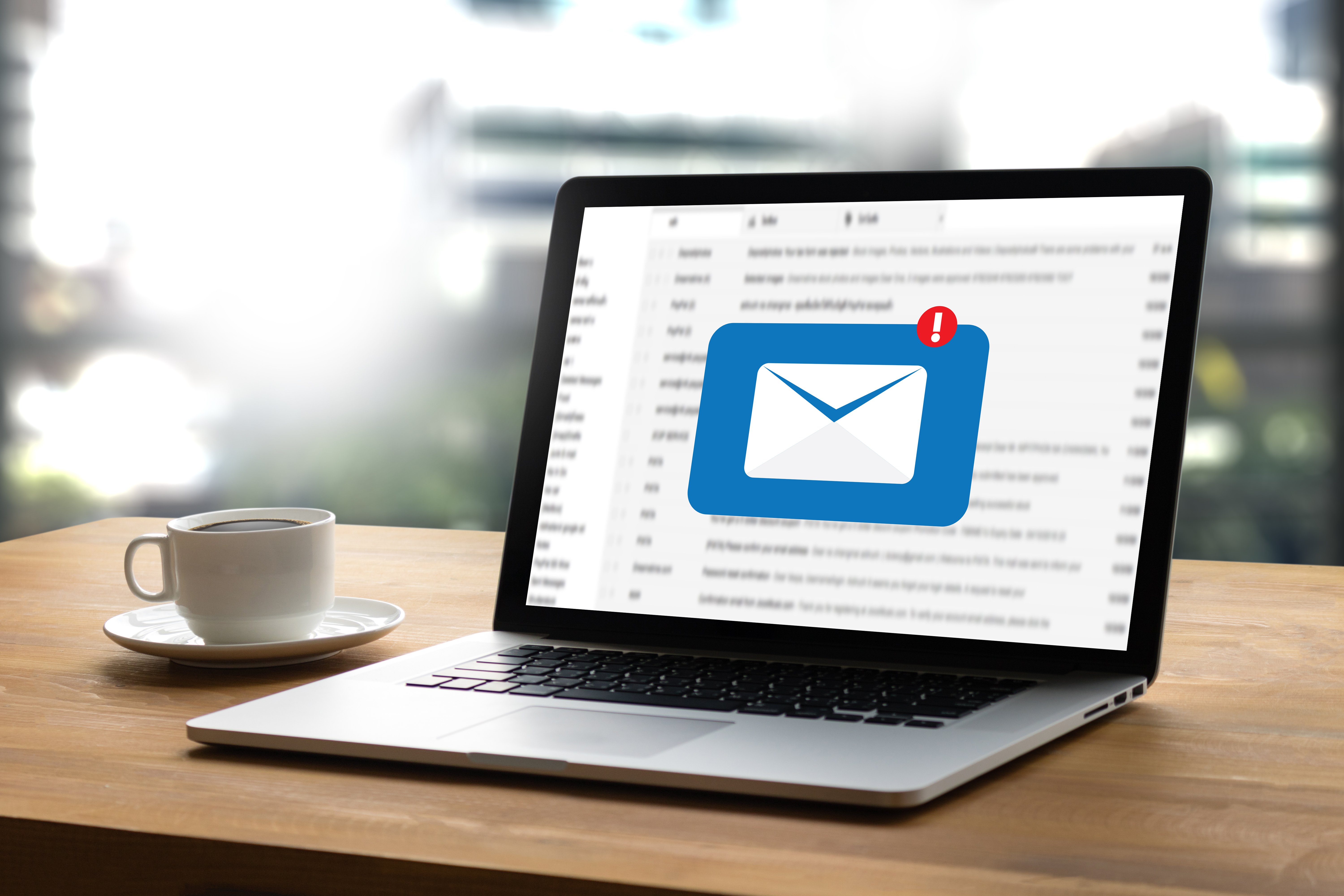 Laptop with open mail. | Photo: Shutterstock Laptop with open mail. | Photo: Shutterstock