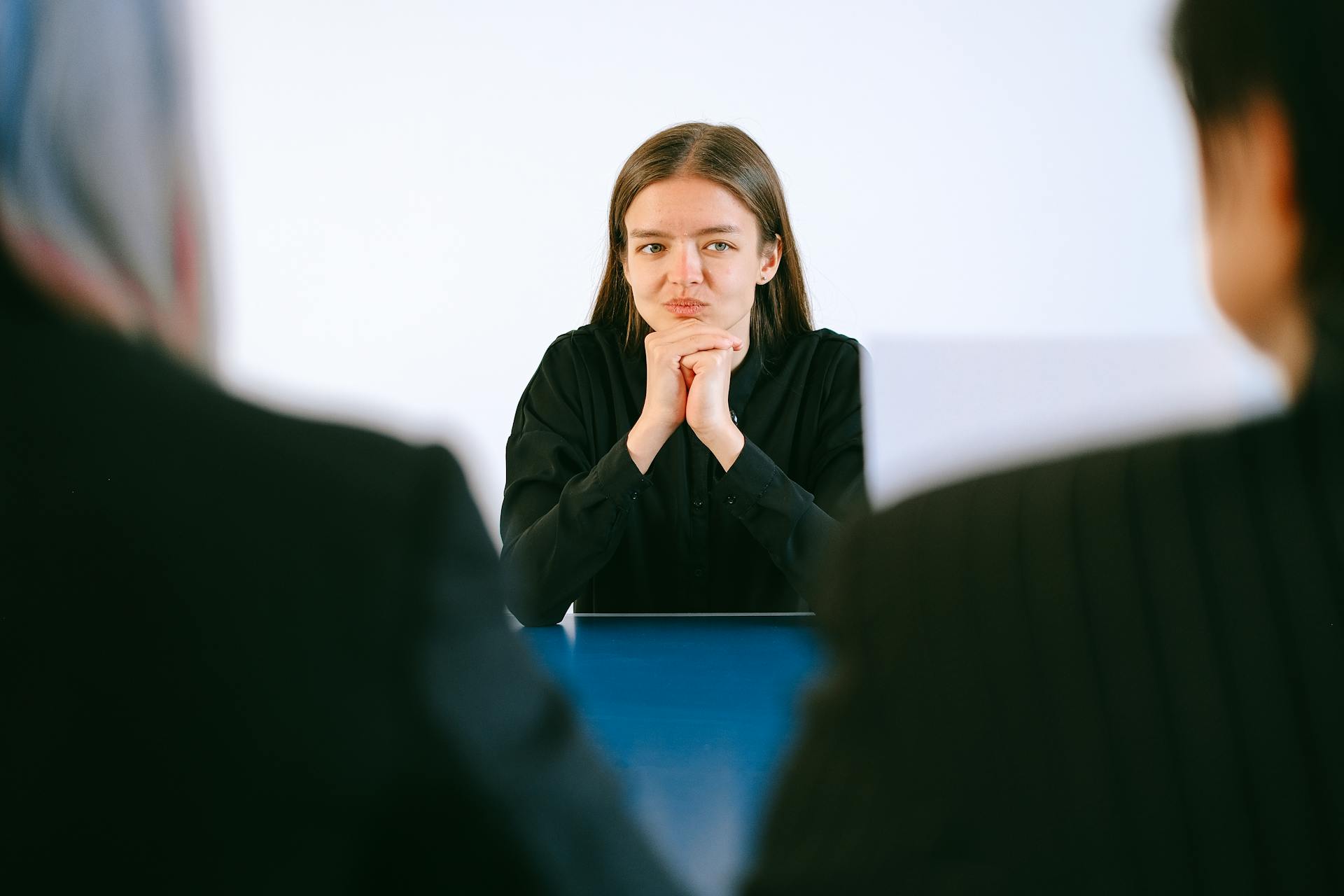 A woman during an interview | Source: Pexels