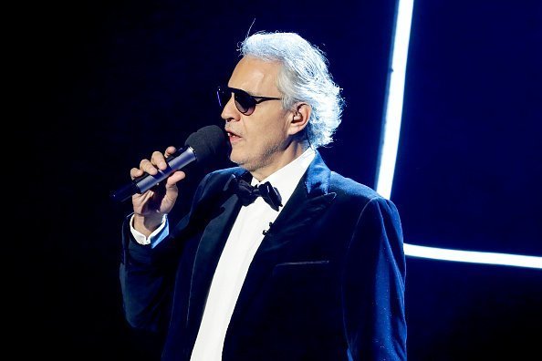 Andrea Bocelli during the television show 'Schlagerchampions - Das grosse Fest der Besten' at Velodrom on January 12, 2019 in Berlin, Germany | Photo: Getty Images