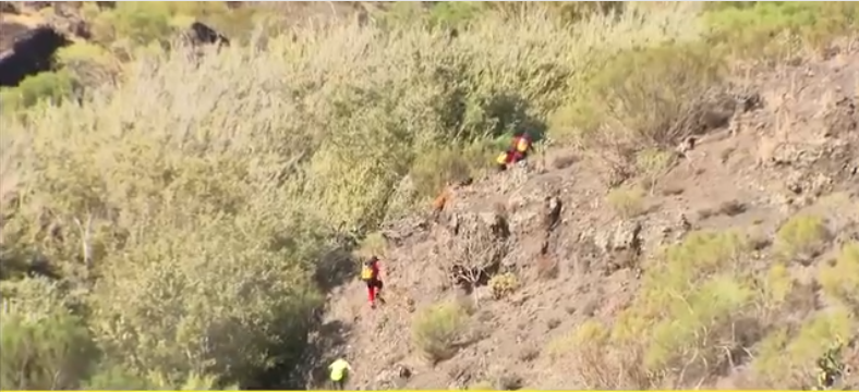 Area where the body linked to Jay Slater was found | Source: Facebook/skynews