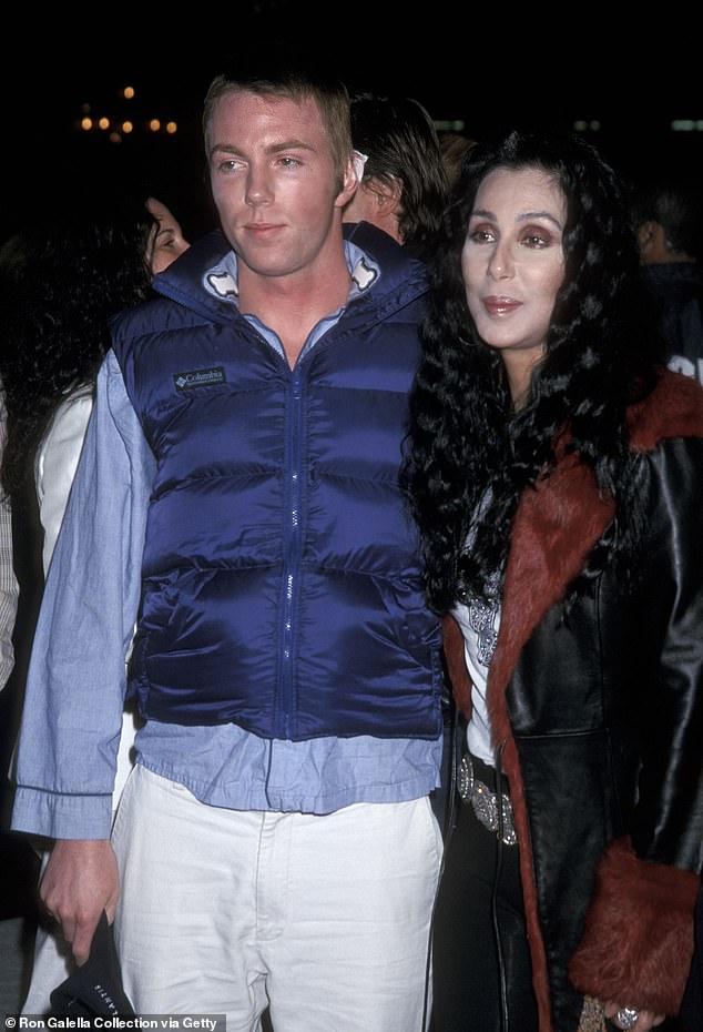 Cher's troubled son Elijah Blue Allman has been discharged from the hospital following his drug overdose one week ago; pictured in 2001