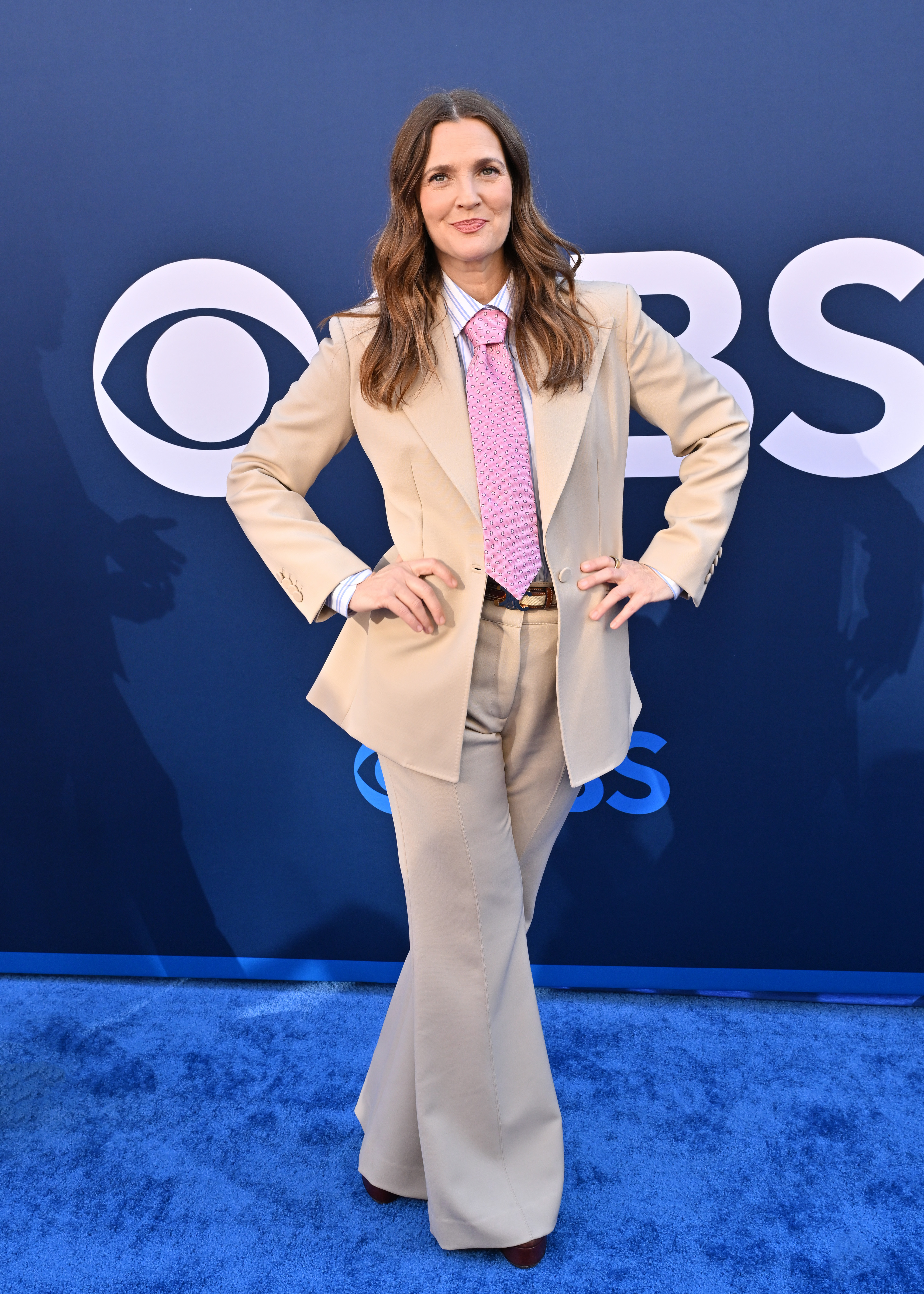 Drew Barrymore at the CBS Fest 2025 at Paramount Studios on May 7 in Los Angeles, California. | Source: Getty Images