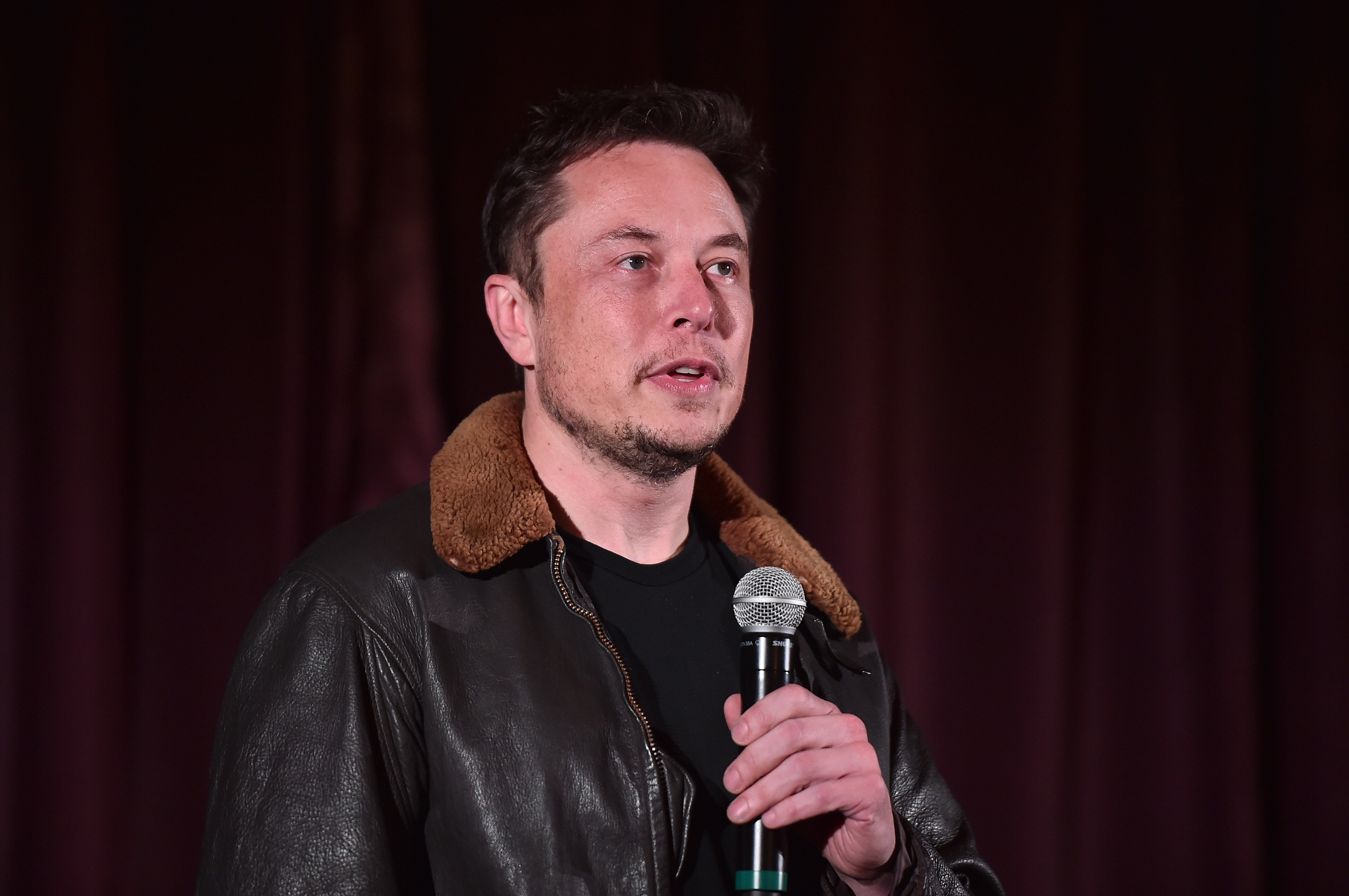  Elon Musk at the Q&A for "Do You Trust This Computer?" on April 5, 2018 in California. | Source: Getty Images
