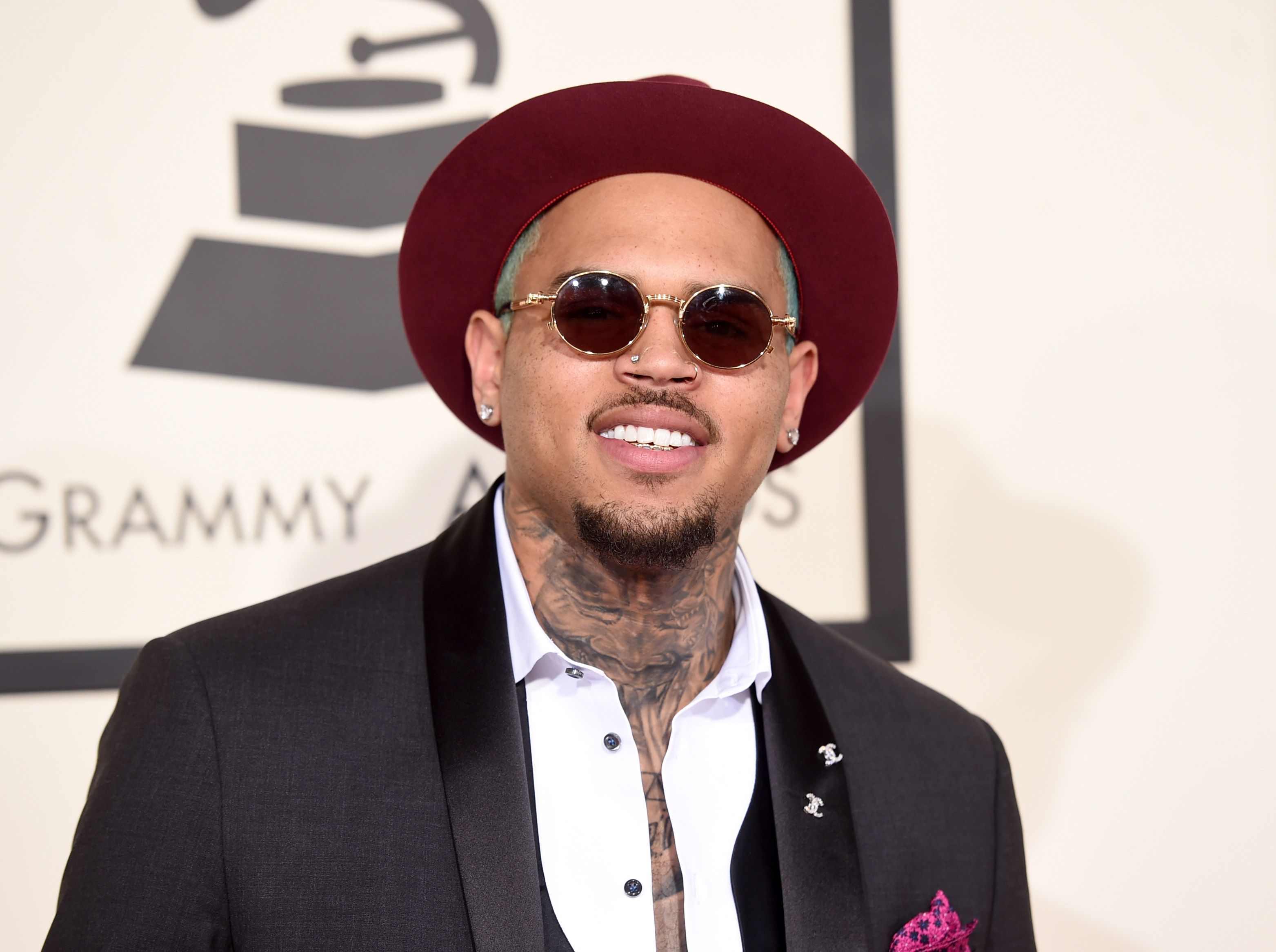 Chris Brown at The 57th Annual GRAMMY Awards at the STAPLES Center on February 8, 2015 in Los Angeles, California | Photo: Getty Images  