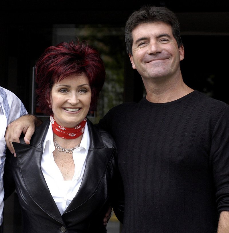 Sharon Osbourne and Simon Cowell. I Image: Getty Images.