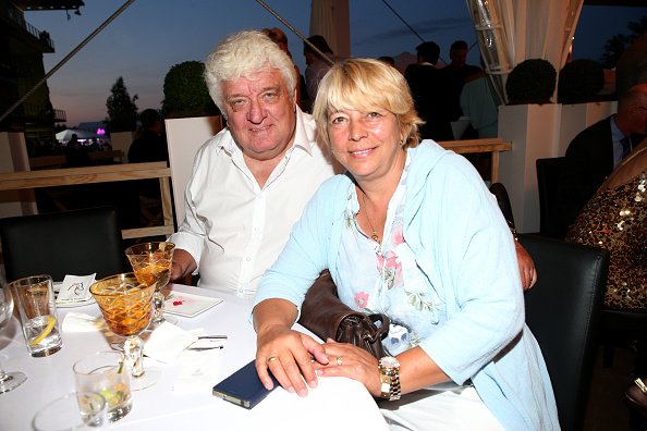 Hans Meiser und seine Frau Angelika Meiser während der Mediennacht des CHIO 2018 am 17. Juli 2018 in Aachen | Quelle: Getty Images