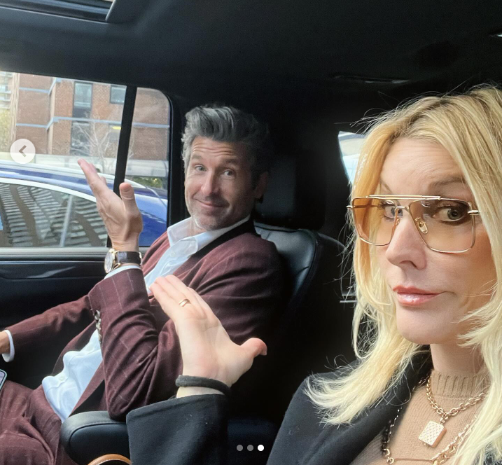 Patrick Dempsey and Jillian Finch from a post dated December 19, 2023 | Source: Instagram/jilliandempsey