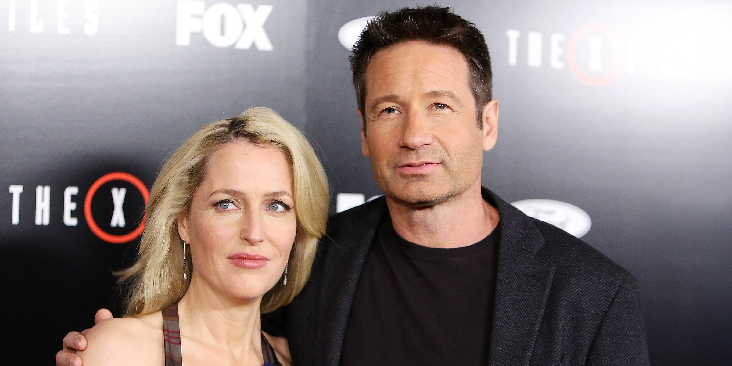 Gillian Anderson and David Duchovny, 2016 | Source: Getty Images