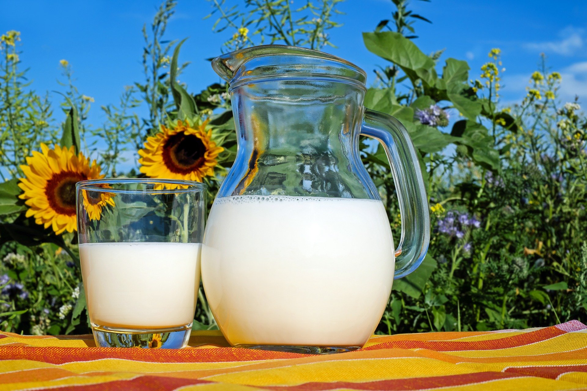 Le lait. | Photo : Pixabay