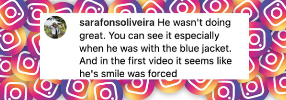 A fan's reaction to Liam Payne's final onscreen appearance, from a post dated June 24, 2025 | Source: Instagram/entertainmenttonight