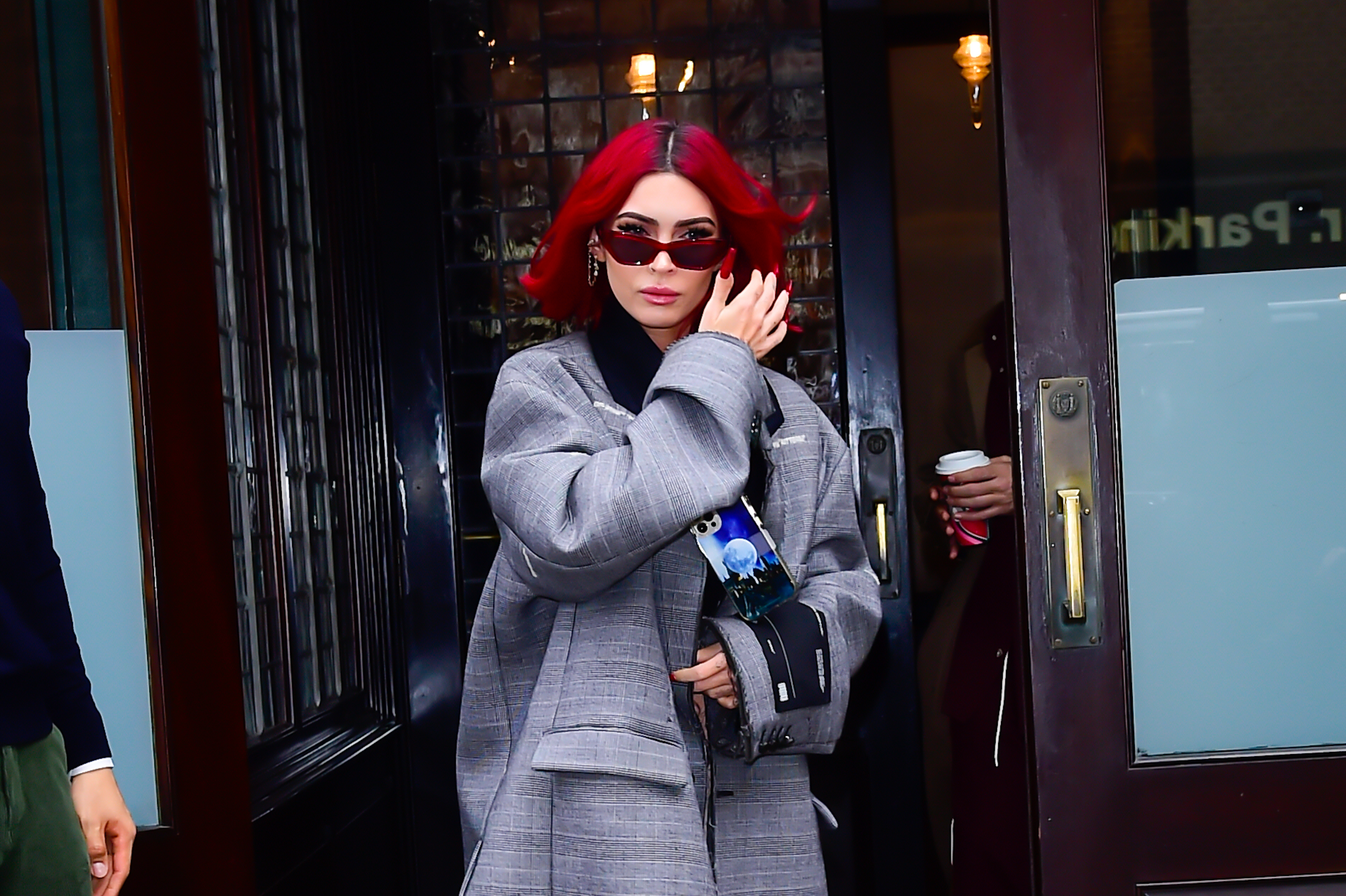 Megan Fox is seen in New York City on November 9, 2023 | Source: Getty Images
