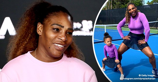 Serena Williams Reveals Daughter Olympia Is a Fashionista and Dresses ...