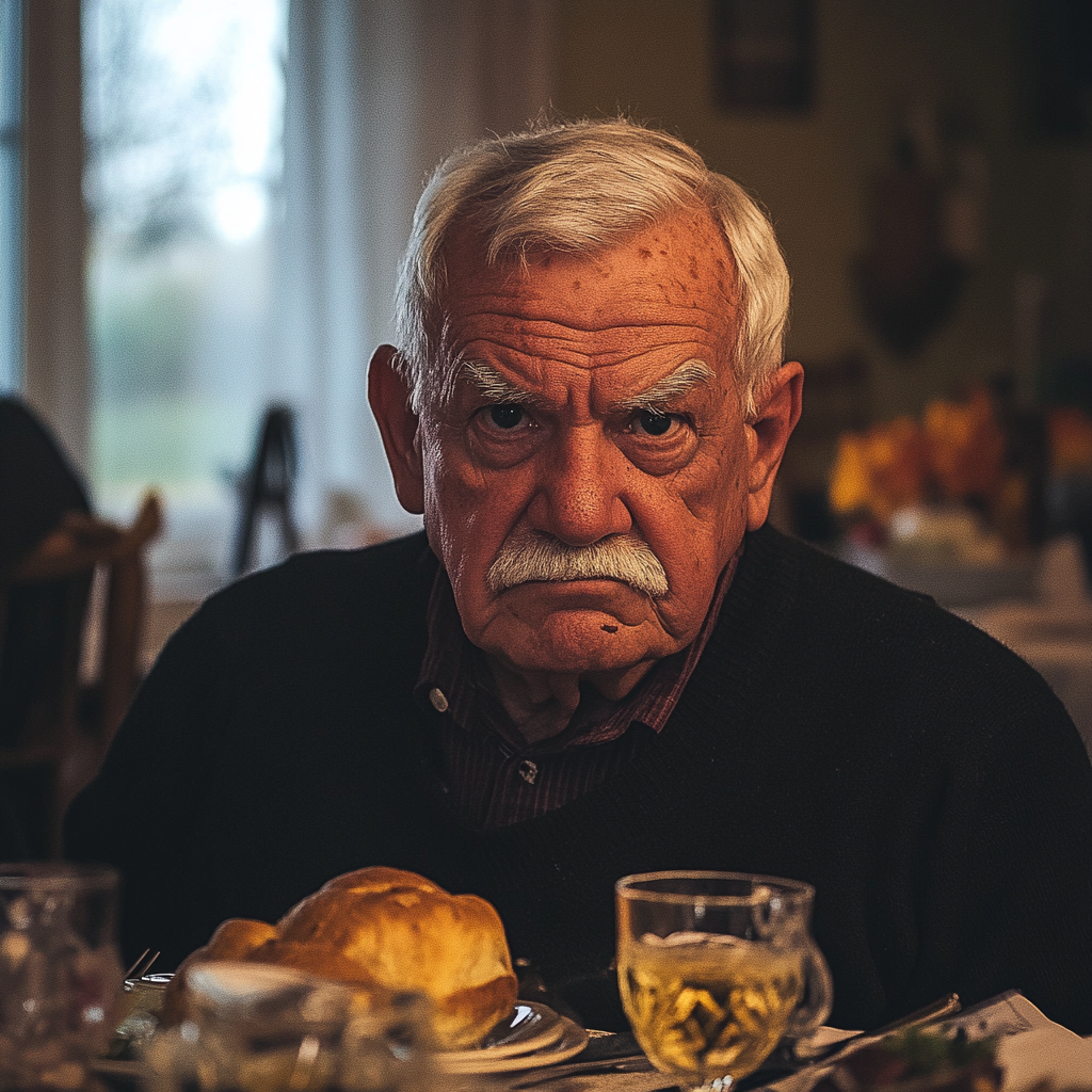 An angry elderly man | Source: Midjourney